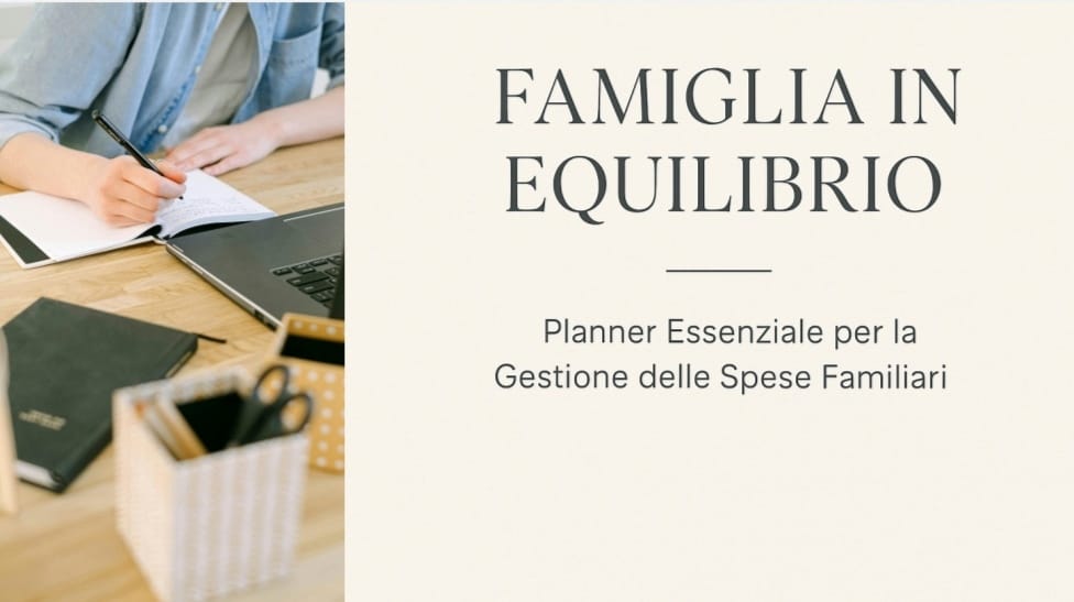 BESS - Ebook- Il budget felice + Planner famiglia in equilibrio